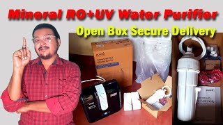 Pureit Advanced Plus Mineral RO + UV Water Purifier 5L Black and Silver Colour | Unboxing and Review