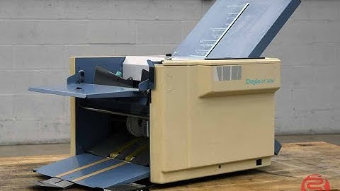 Duplo DF-520N Automatic Paper Folding Machine