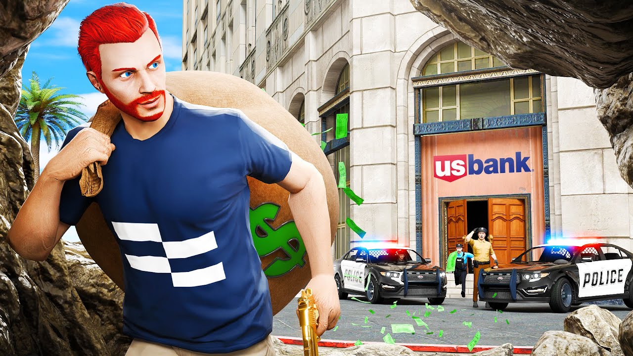 WIR GRABEN einen TUNNEL für 9.000.000$ BANKÜBERFALL! - GTA 5