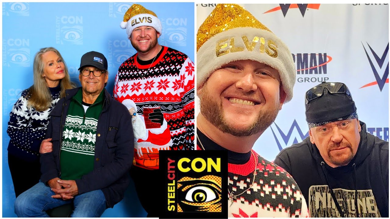 Meeting CHEVY CHASE, UNDERTAKER, Paula Abdul, Beverly D'Angelo at STEEL