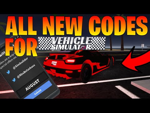 August 2020 All Working Codes In Roblox Vehicle Simulator Youtube - all new secret codes in vehicle simulator 2020 roblox youtube