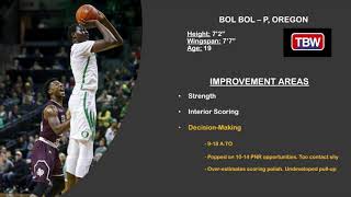 2019 Nba Draft Bol Bol - Improvement Areas