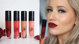 GOLDEN ROSE LONGSTAY LIQUID MATTE LIPSTICKS | SWATCHEVI