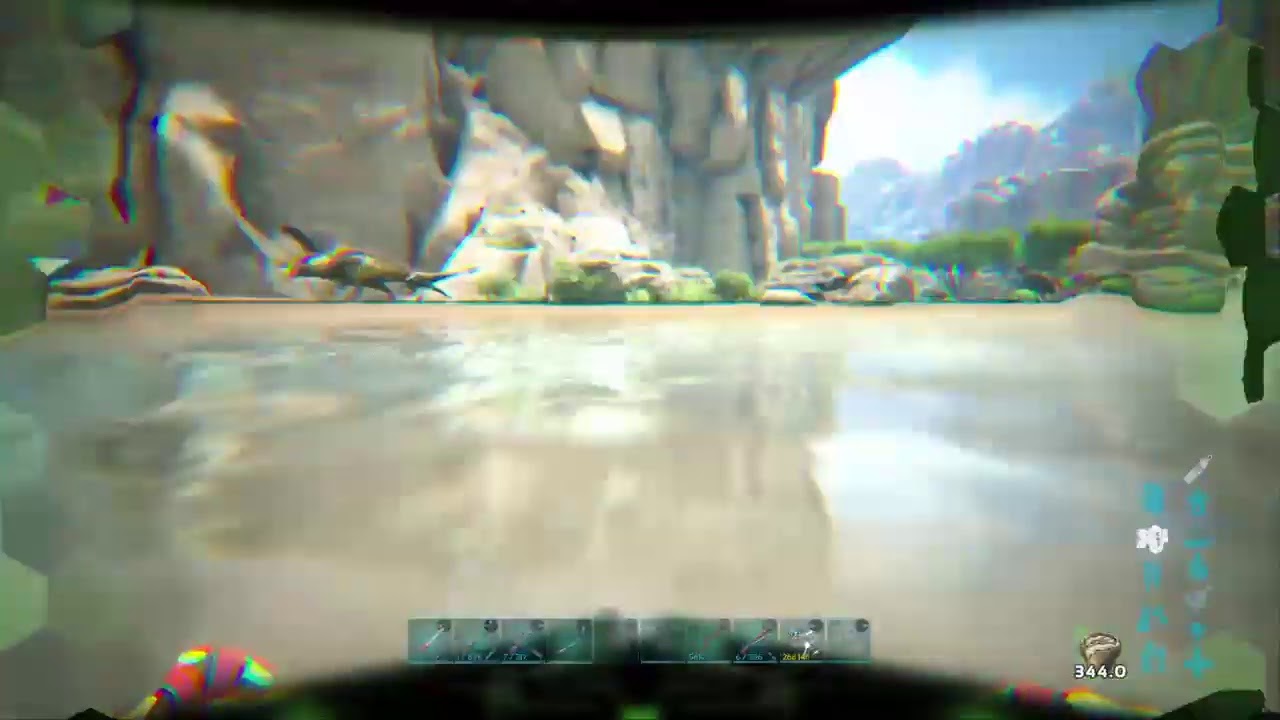 Ark survival evolved ps4 PvE egg hatching and messing about with Whippett gaming