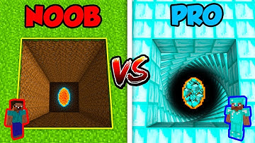 Minecraft NOOB vs. PRO: PORTAL TRAP! | AVM Shorts Animation