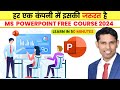 MS PowerPoint Tutorial for Beginners to Advance 2024 | Everyone Should Learn to Create Presentation.