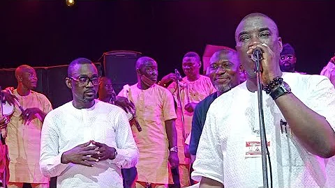 SEE K 1 DE ULTIMATE AND PASUMA OGANLA FUJI SHINA AKONI ABANA OLAHEWU AT WEDDING OF JUWON AND BARAKAT