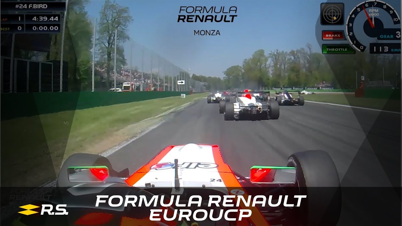 2018 Formula Renault Eurocup - Round 2 Monza - Race 2 Onboards