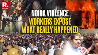 Ground Report Underpaid - What Led To Violence In Noida Workers Salary Protest