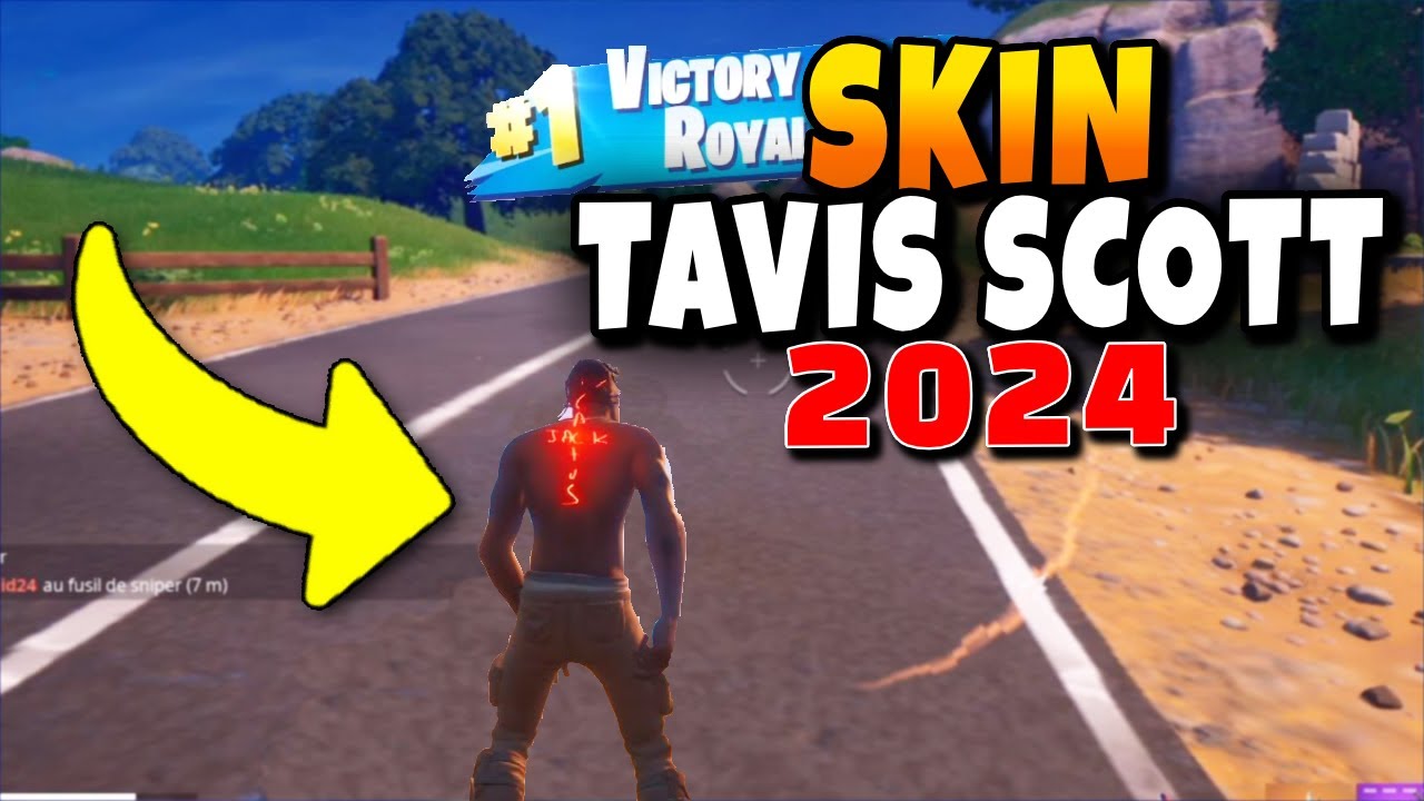 Comment Avoir le Skin TRAVIS SCOTT en 2024 sur Fortnite ? - YouTube