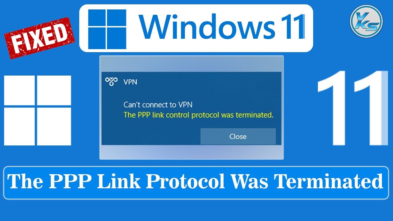✅ How To Fix The PPP Link Protocol Was Terminated On Windows 11