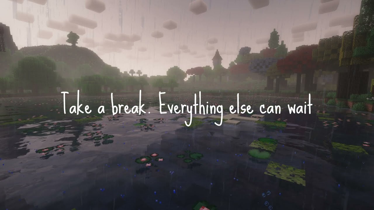 A Brief Rain on a Warm Evening | Calm & Peaceful Ambience 🌿