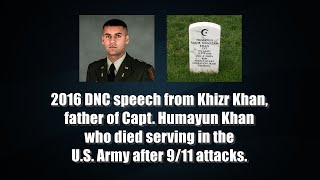 Khizr Khan - DNC 2016 Speech