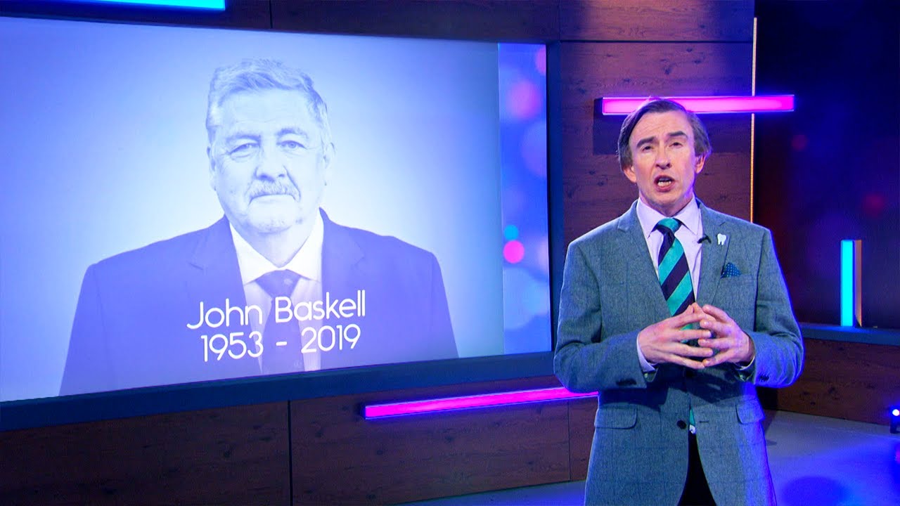 Alan's Tribute to John Baskell | This Time with Alan Partridge | Baby Cow