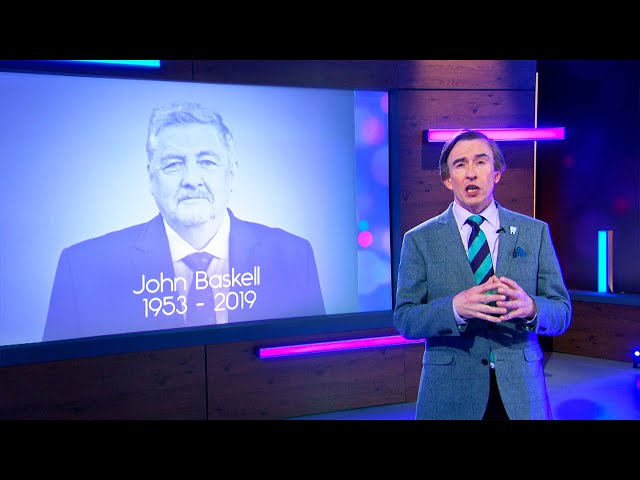 Alan's Tribute to John Baskell | This Time with Alan Partridge | Baby Cow