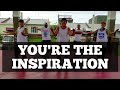 Youre the inspiration  dance fitness  remix  by team baklosh