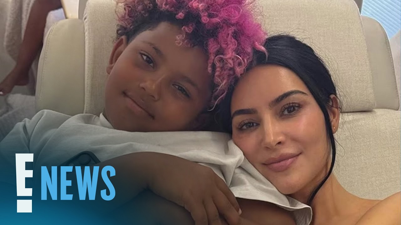 Kim Kardashian Supports Son Saint West’s Instagram Debut | E! News
