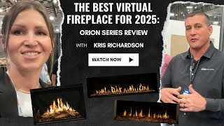 The Best Virtual Fireplace For 2025: Orion Series Review