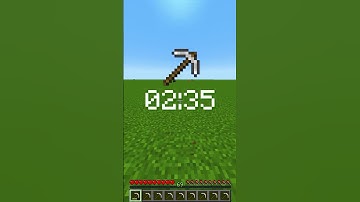 100 coal blocks vs pickaxes in Minecraft