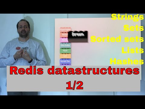 03a Redis datastructures 1/2 :  Strings, Sets, Sorted sets, Lists and Hashes