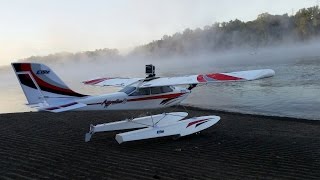 Apprentice with Floats and GoPro over Lake Wylie Dam