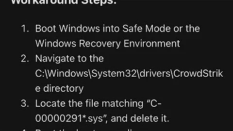 Crowdstrike windows outage Fix song #BSOD #FIX
