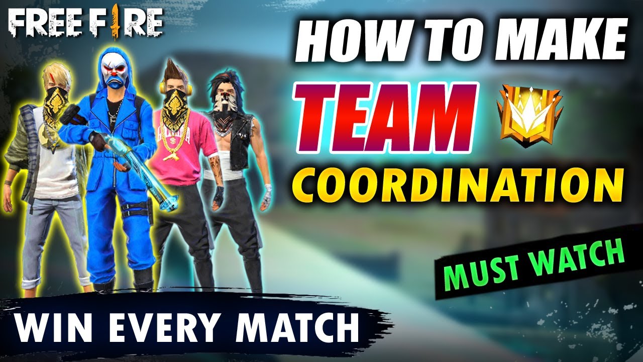 HOW TO MAKE TEAM COORDINATION - WIN EVERY MATCH - FIREEYES GAMING - GARENA FREE FIRE