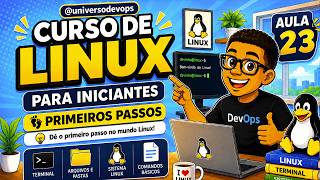 Como Criar Arquivos no Linux | Curso Linux para Iniciantes - Aula 23