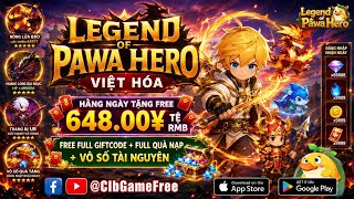 Legend of Pawa Hero VH | Daily Free 648 RMB + CODE | 90% Off Gameplay X7GAME #4536 screenshot 5