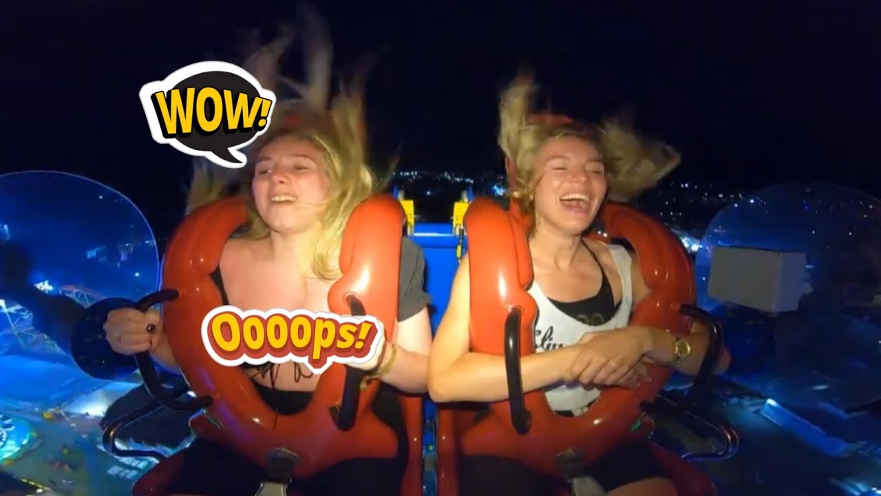 Slingshot Ride Bird Best Slingshot Ride Moments for you 🔥 part 32 #slingshotchallenge # ...