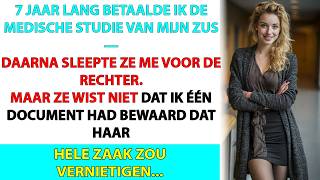 7 Jaar Lang Betaalde Ik De Medische Studie Van Mijn Zus — Daarna Sleepte Ze Me Voor De Rechter