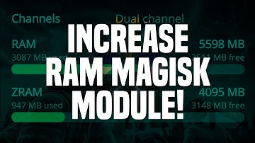 RAM MODULE INCREASE RAM UPTO 4GB! MAGISK MODULE! GET EXTRA RAM BOOST!