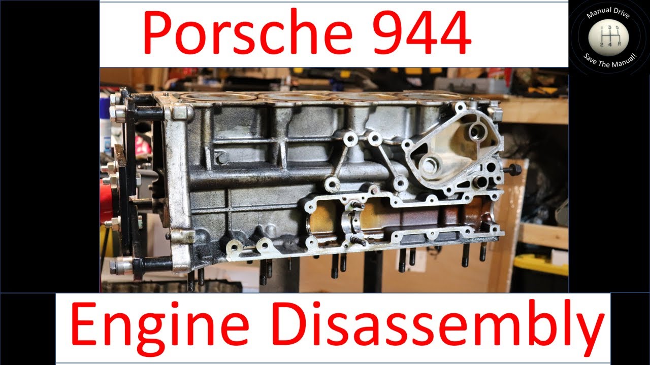 Porsche 944:  Project 944 - Engine Disassembly Part #1