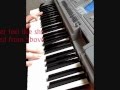 Outlandish - Aicha (Cover on Piano with Lyrics)