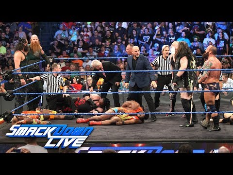 Team Hell No ambushed on "Miz TV": SmackDown LIVE, July 10, 2018