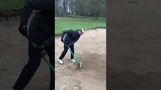 Celebrity Greenside Bunker - How to correctly rake the bunker Profile