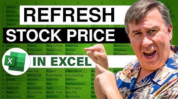 Excel - Introducing: Free Stock Quotes In Excel - Episode 2265