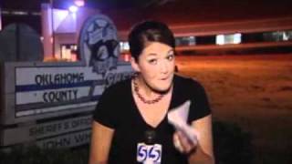 Homeowner Dodges Bullet At Front Door