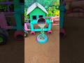😱Real Working Mini Tractor Making Cement Pillar | Amazing DIY Construction Machine🚜#shoit #