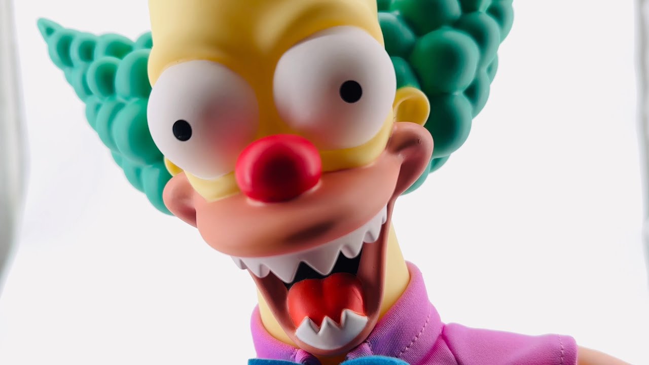 シンプソンズ トーキングドール ジャックスパシフィック KRUSTY IB57 JAKKS Pacific The Simpsons Talking Krusty Doll Video Review - YouTube