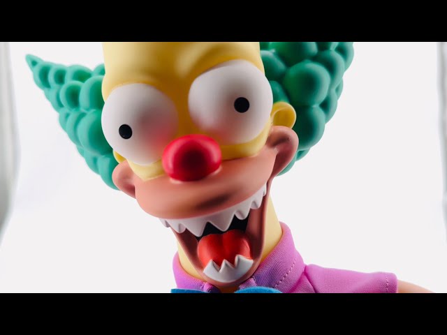 JAKKS Pacific The Simpsons Talking Krusty Doll Video Review - YouTube