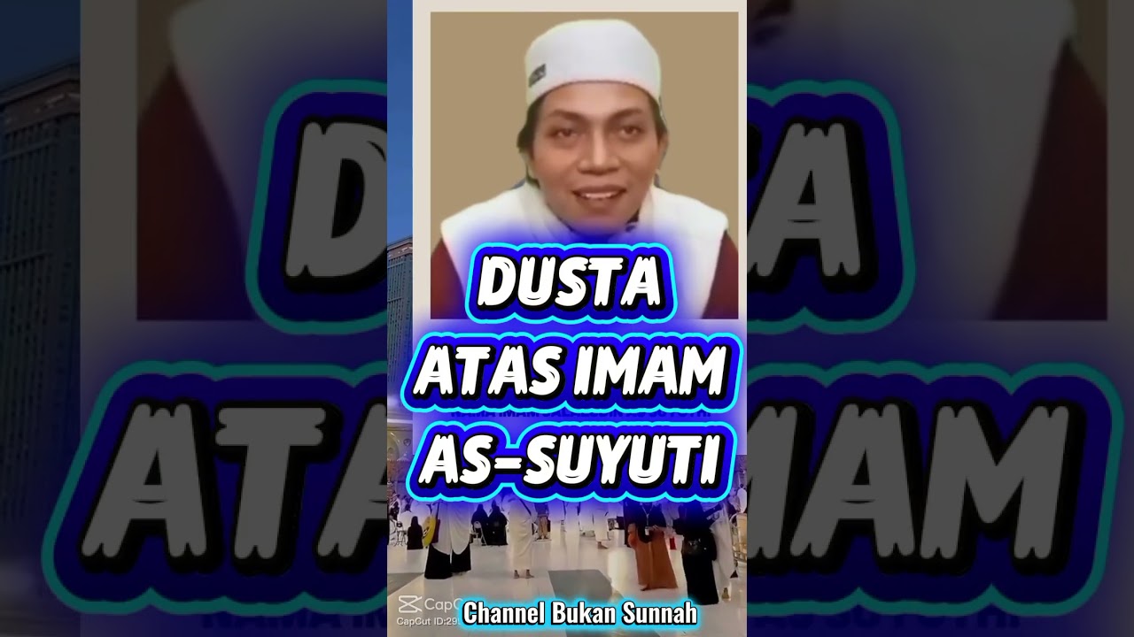 DUSTA ATAS NAMA IMAM AS-SUYUTI. 