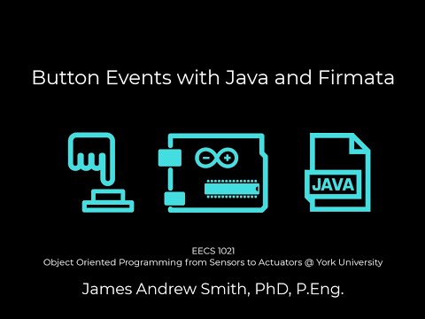 Button Events with Java and Firmata