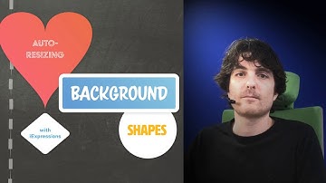 Auto-Resizing Background Shapes with iExpressions for Ae