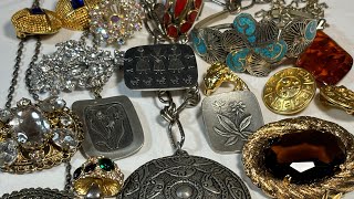 Swedish Mystery Jewelry Unboxing PT 2 - West Germany \u0026 Amber!!