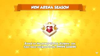Cuối Cùng Cũng Chạm Đỉnh! Gia Nhập Divine League Trong Dragon Mania Legends! 🏆