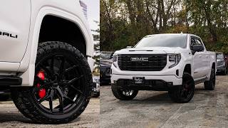 Gmc Sierra 1500 Denali Gets Full Chrome Delete & Lift Kit