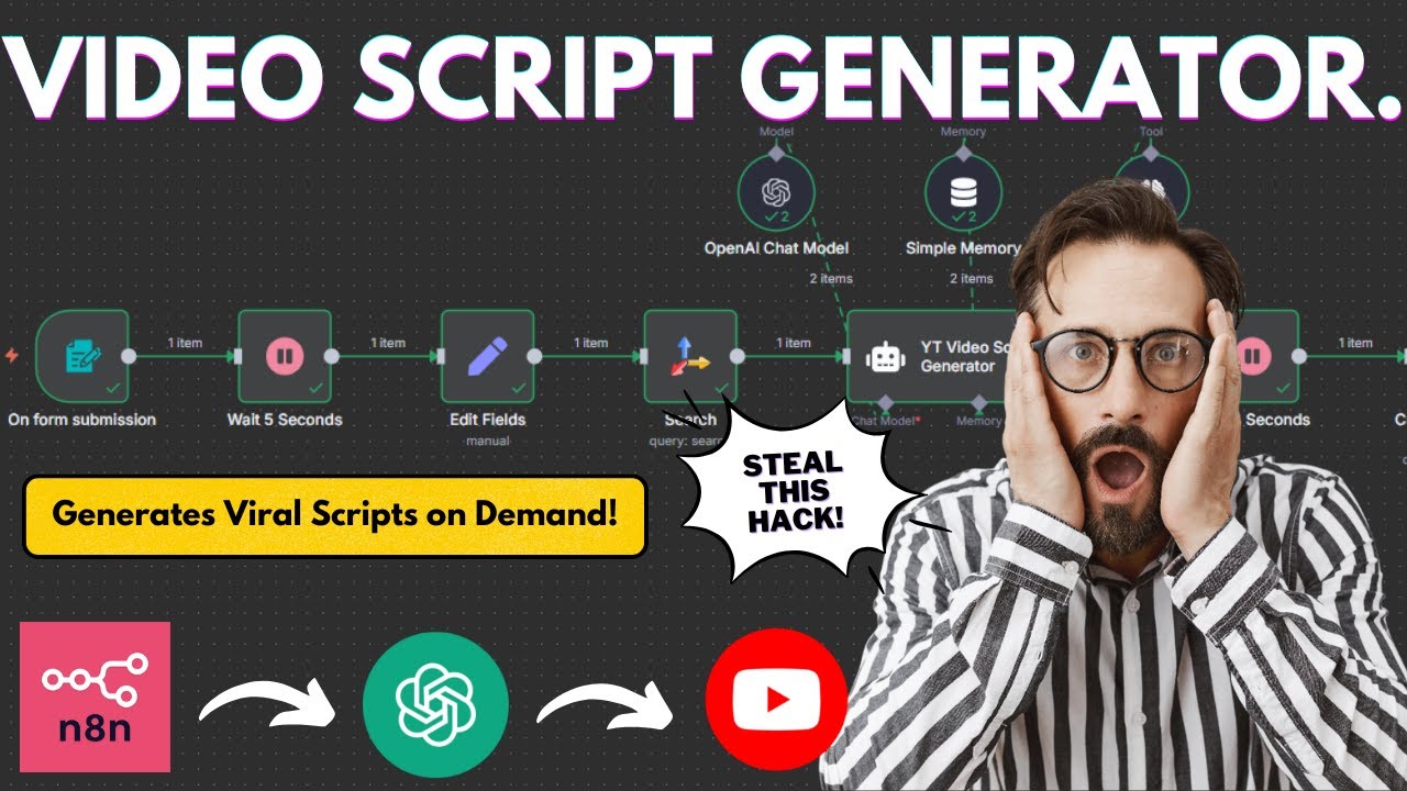How to EASILY Write YouTube Scripts Automatically with AI - YouTube