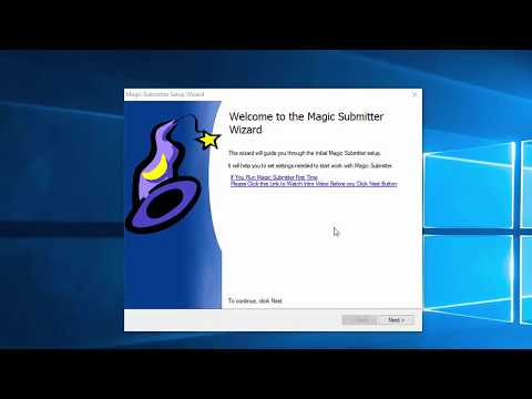 video1 - setup wizard