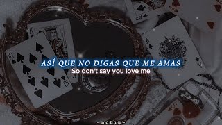 Depeche Mode•Don&#39;t Say You Love Me•Sub Español/English